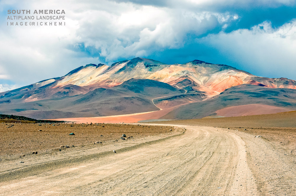 overland travel and transit South America, Altiplano landscape, image by Rick Hemi