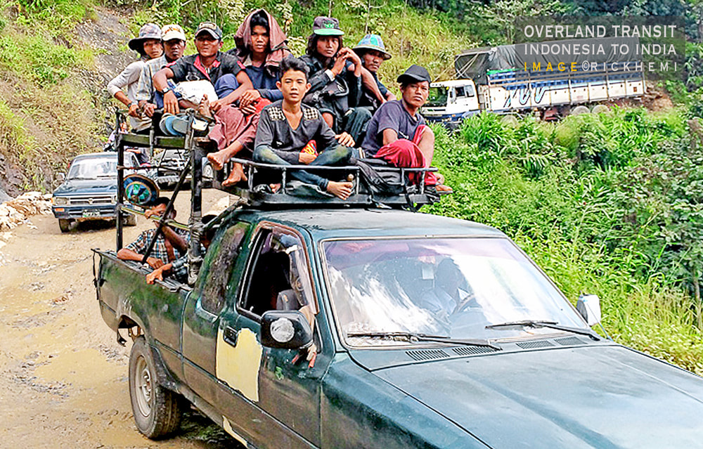 overland transit Myanmar, image by Rick Hemi