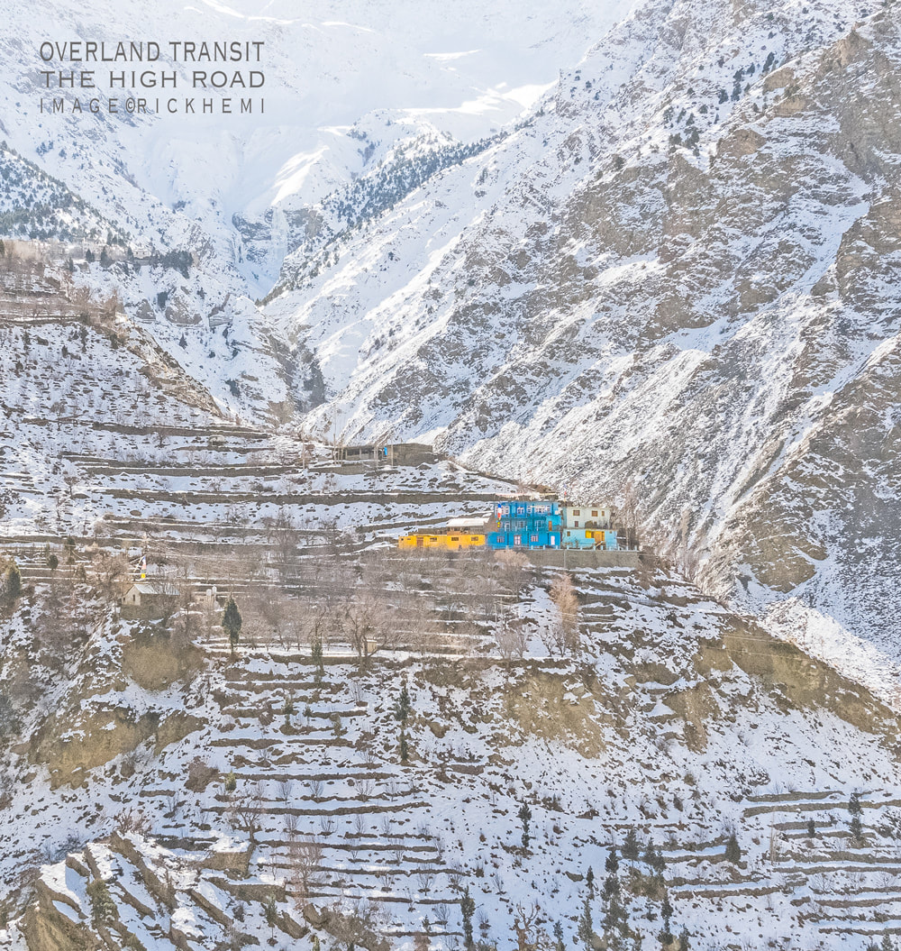 solo overland travel and transit Himalayan region midwinter, image by Rick Hemi