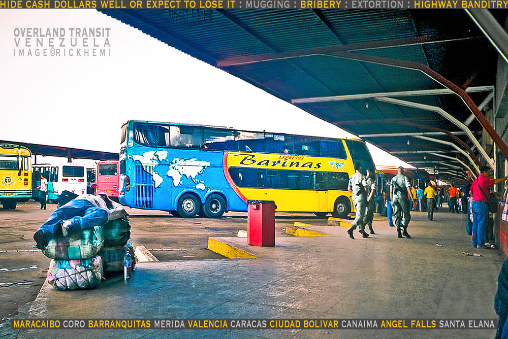 solo overland transit Venezuela, image by Rick Hemi