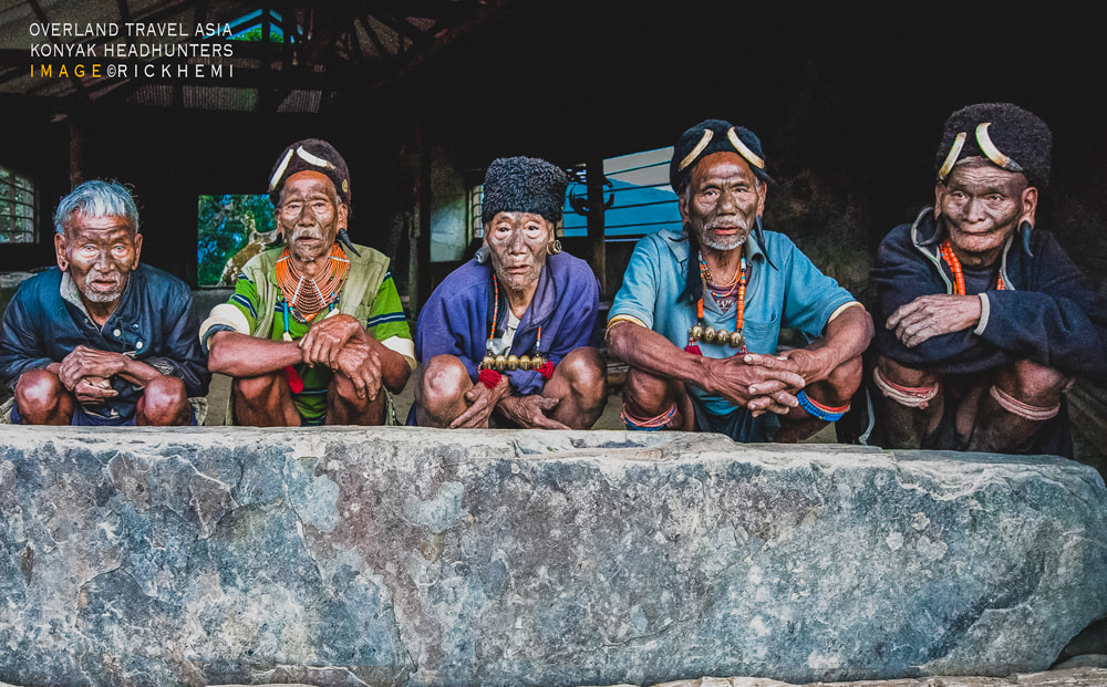 solo overland travel Asia, the last of the Konyak Headhunters, DSLR image by Rick Hemi