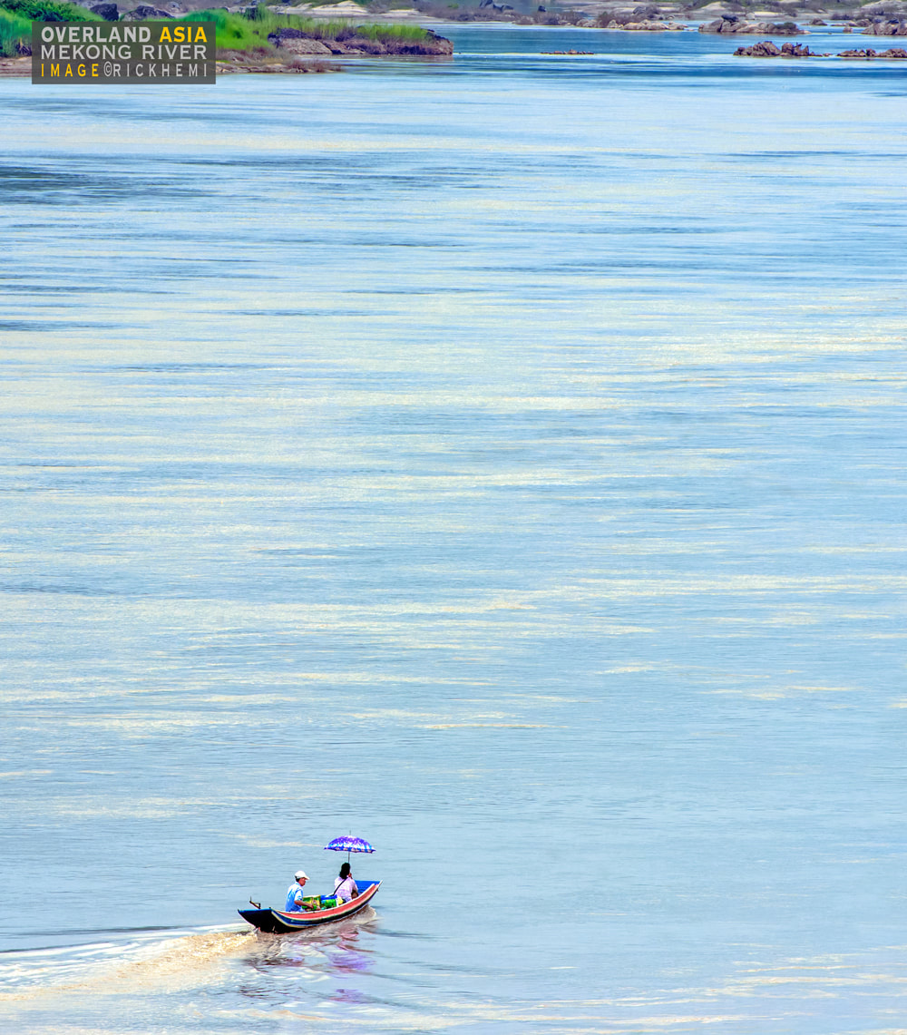 Asia overland travel, Mekong river, image by Rick Hemi