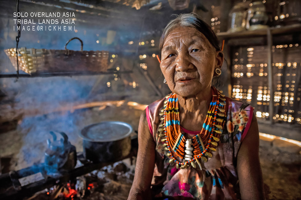 solo travel street photography Asia, tribal lands DSLR image by Rick Hemi