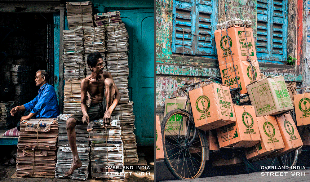 solo overland travel India, random side street snaps India, images by Rick Hemi