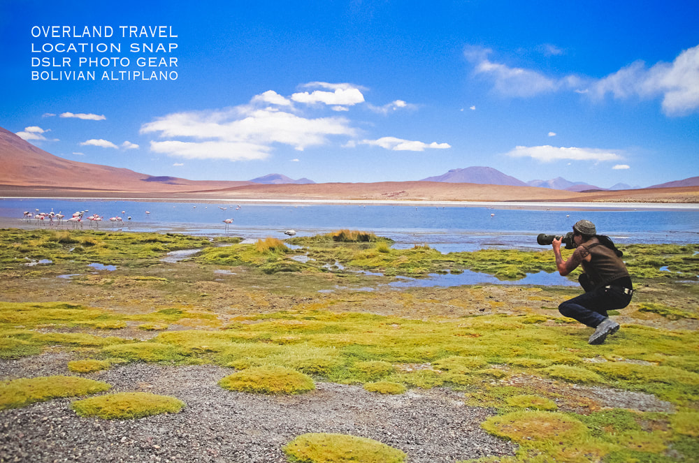 solo overland travel offshore, location snap Bolivian Altiplano Rick Hemi