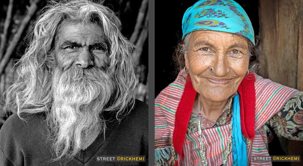 solo overland travel India, street portraits, random street portraits India, images by Rick Hemi