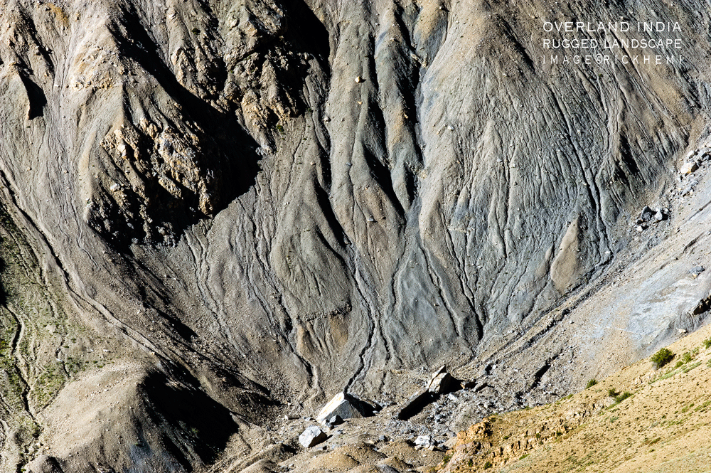 solo overland travel India, rugged highland landscape, DSLR image by Rick Hemi