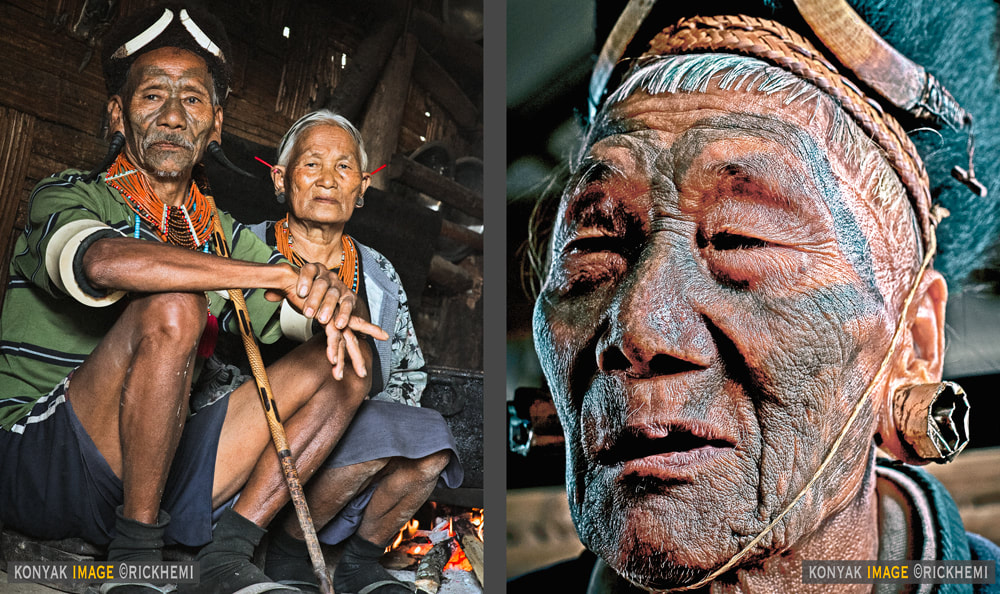 solo overland travel India, northern Nagaland, Naga konyaks, headhunters India, images by Rick Hemi 