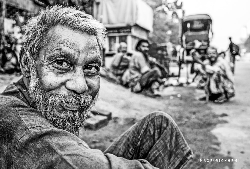 India overland travel, random street photography India, image by Rick Hemi