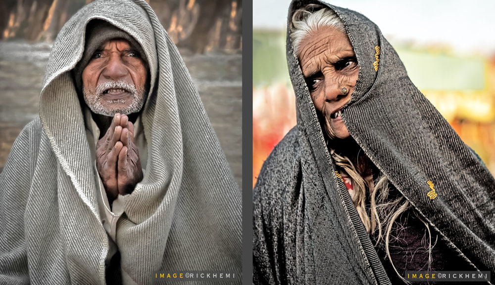 solo overland travel India, street portrait snaps India, images by Rick Hemi
