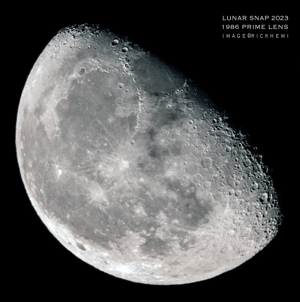 solo overland travel offshore, lunar tilt images by Rick Hemi
