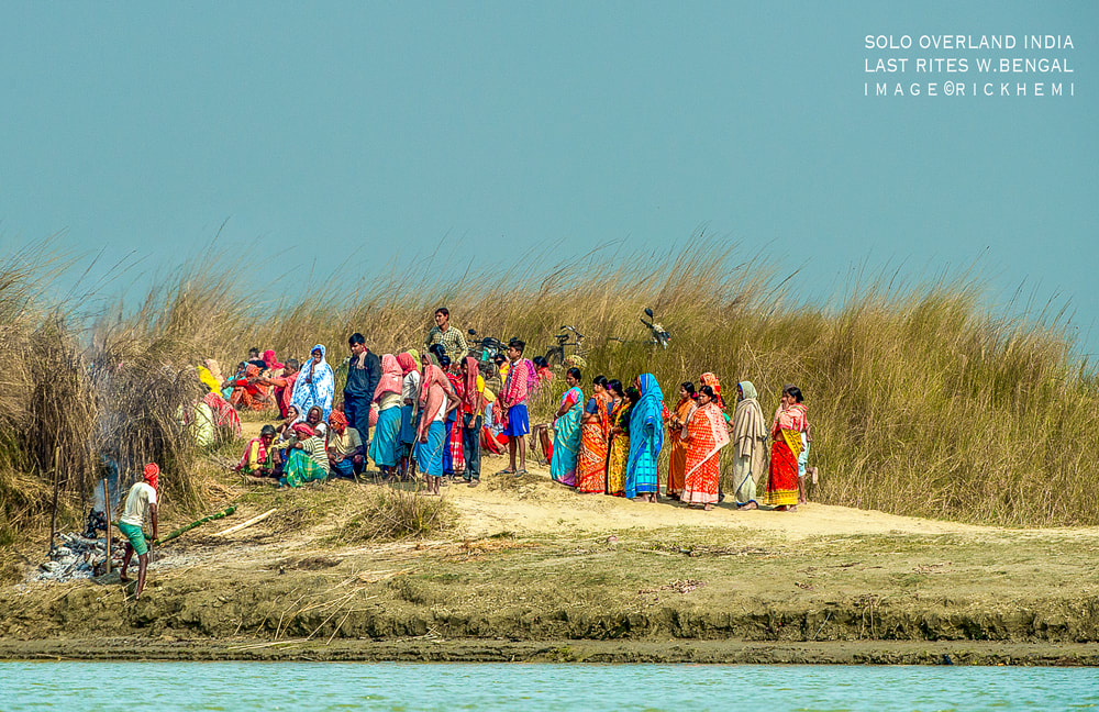solo overland travel India, last rites DSLR image by Rick Hemi
