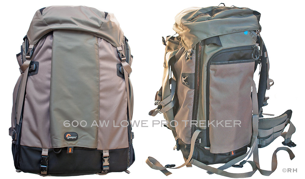 overland travel camera-gear, AW600 Lowpro Trekker backpack, image by rick hemi