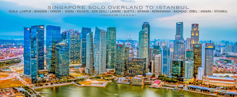 solo overland travel and transit Singapore to Istanbul, image by Rick Hemi