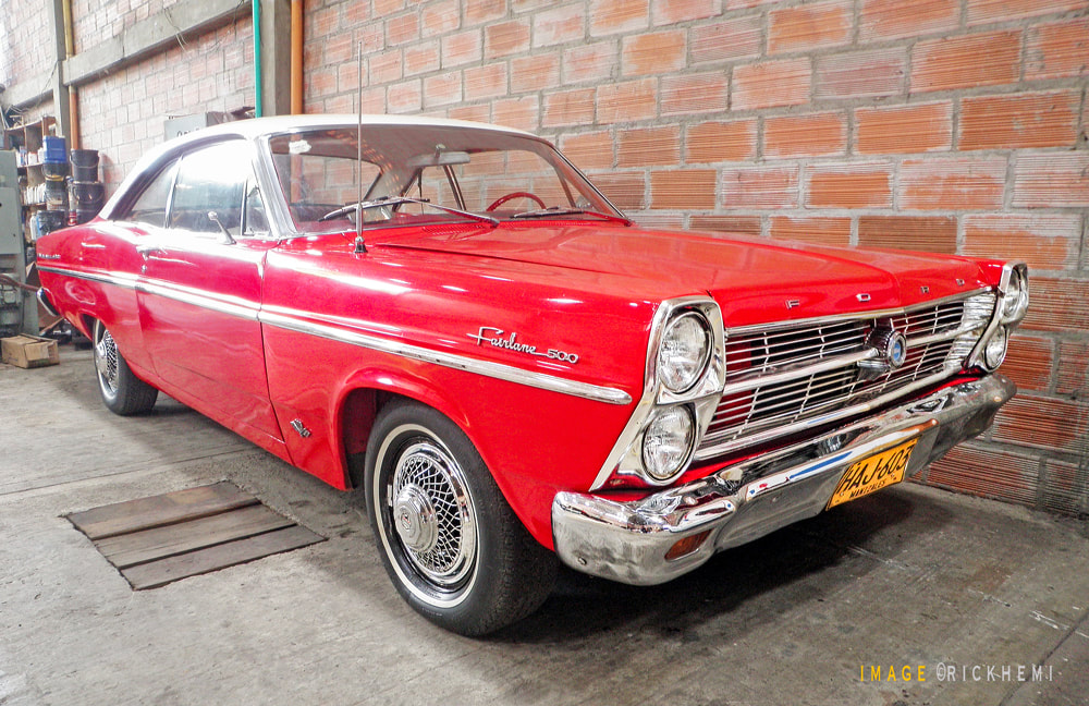 South America, classic 1966 Ford Fairlane 500 Colombia, image by Rick Hemi 