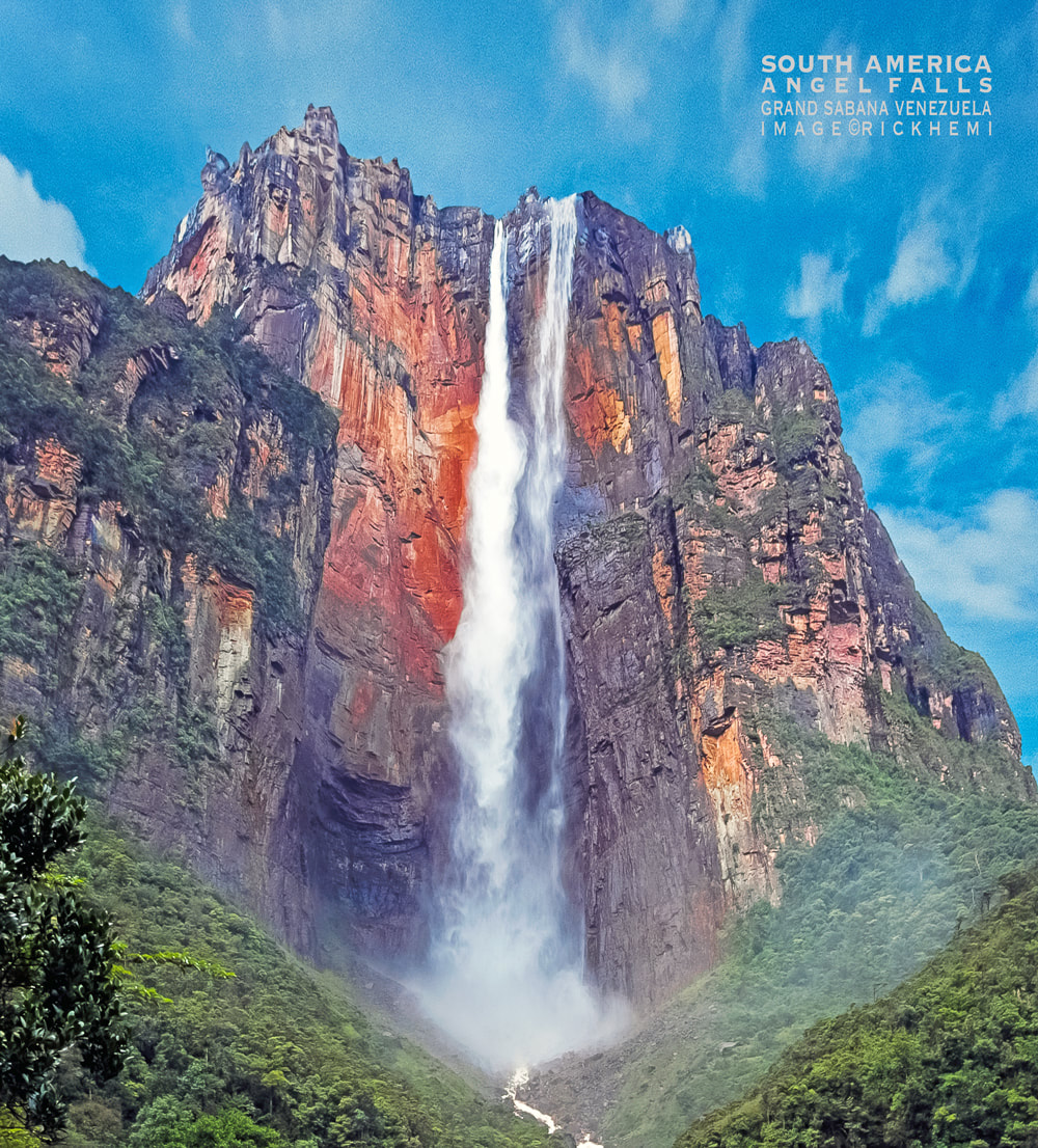 solo overland travel South America, Angel Falls Venezuela, La Grand Sabana Venezuela, image by Rick Hemi
