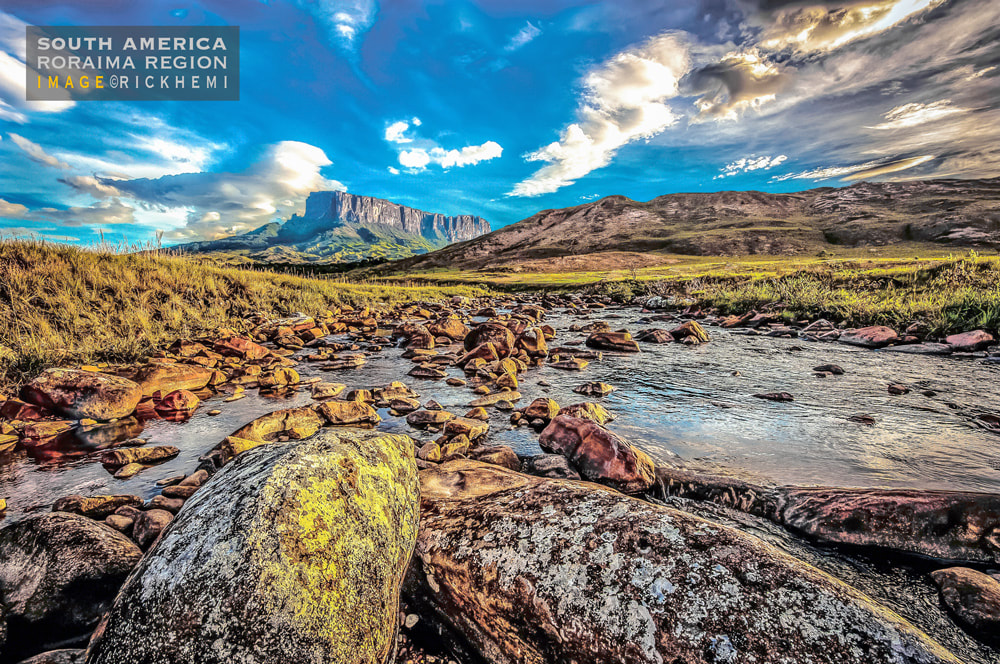 overland travel South America, Roraima landscape image by Rick Hemi