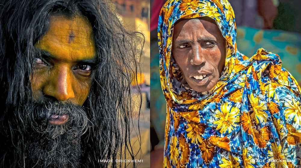 overland travel street portraits, images by Rick Hemi