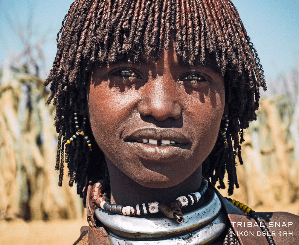 solo overland travel, tribal candid snap Africa, image by Rick Hemi