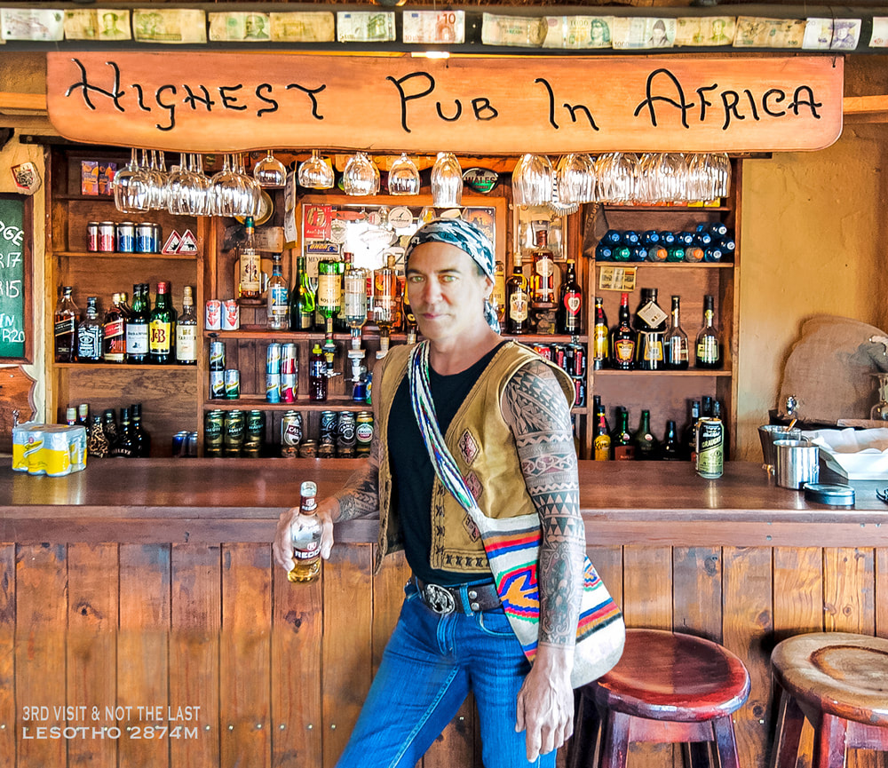 solo overland travel offshore, highest pub in Africa, about page Rick Hemi