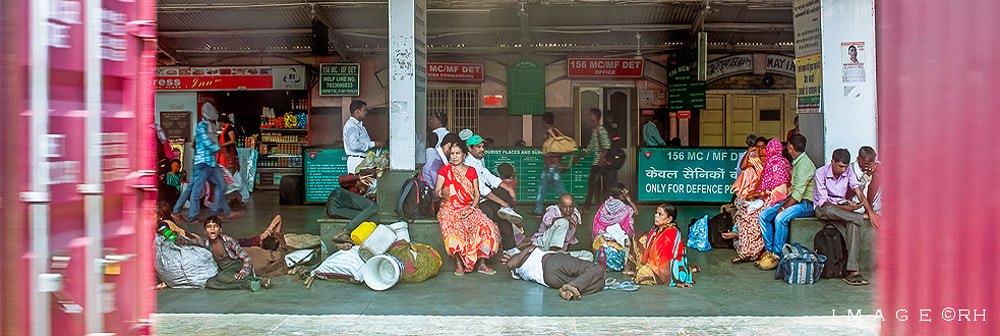 overland train transit India, image by rick hemi